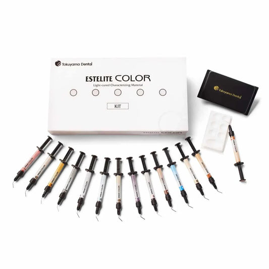 Kit de couleurs ESTELITE (13 nuances) Seringue de 0,9 g #10901 (Tokuyama)