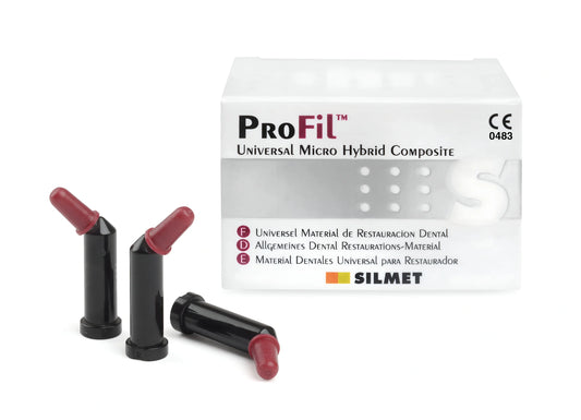 Silmet ProFil™ Unidose Hybrid Composite – Micro Hybrid Resin, 0.315g Compules, 20/Pk – Ideal for Anterior & Posterior Restorations
