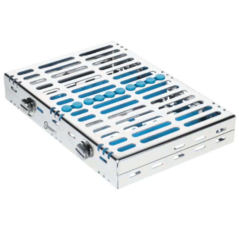 10 Instrument Dental Cassette, 203 x 140 x 32 mm