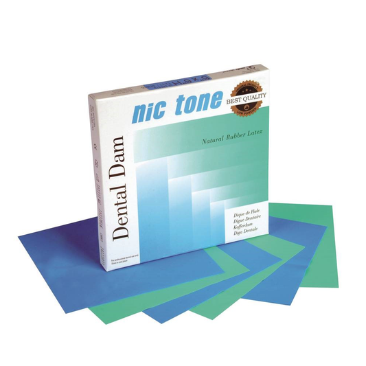 Nic Tone® Latex Dental Dam - CLEARANCE