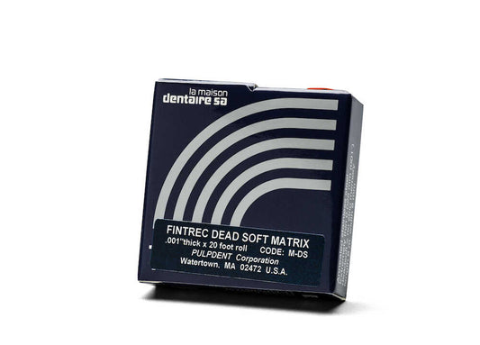 BANDE MATRICIELLE DeadSoft (0,001/0,25 mm) Rouleau de 20 pieds #M-DS (PULPDENT)