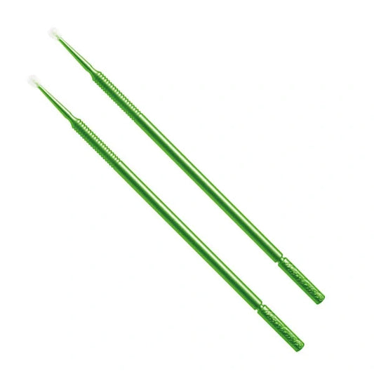 MICROBRUSH APPLI.  Reg. (Green/Yellow) 400/Tube (#MRG400/#MFY400)