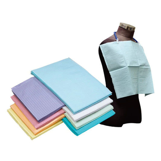 BIBS Dry Back (500) 2 plis papier et 1 pli polyéthylène (MEDICOM)