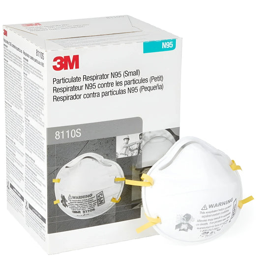 SOLVENTUM (3M) 8110S N95 Small Particulate Respirator (20-Pack) – Ultra-Comfort Fit for Dental Professionals