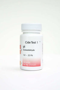 Cide Test Glutaraldehyde Potency Test Strips 100ct