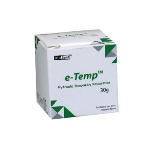 E-TEMP 30 g Blanc #2004-1001 Obturation et scellement temporaires (Diadent)