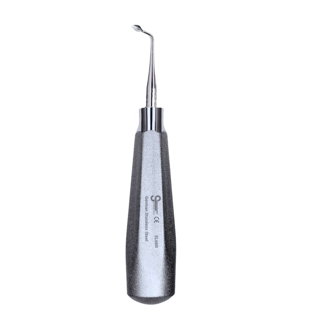 6 Right Bernard Elevator 3.6 mm, Posterior Right Syndesmotome and Periotome