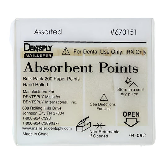 POINTS ABSORBANTS EN VRAC STANDARD (CAULK) Pk/200