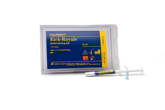 ETCH-ROYALE #ER KIT 4x 1,2 ml Syr. +20 Conseils 37% Acide Phosphorique (Pulpdent)