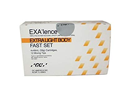 EXA'lence EXTRA LIGHT FAST 4x48ml Cartouche 12 embouts (GC) n° 137204