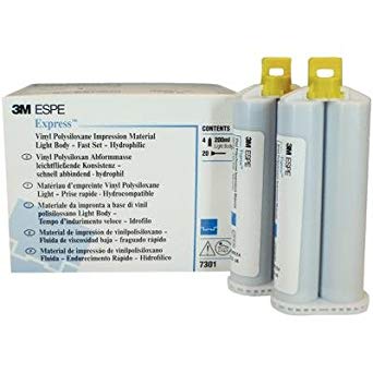 SOLVENTUM (3M) EXPRESS GARANT #7301 LB-FS Bleu 4xCartouche + 20xEmbouts