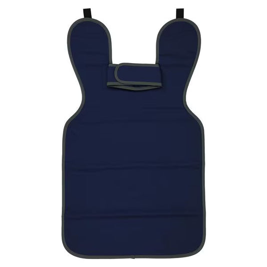 RINN #861805001  AIR APRON w/Collar ADULT Navy Blue .35mm Soothe-Guar (DENTSPLY)