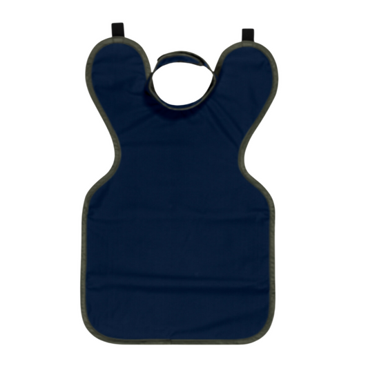 RINN #861804701  AIR APRON w/Collar Child  Navy Blue .35mm Soothe-Guar (DENTSPLY)