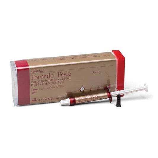 Pâte Forendo, seringue de 2,2 ml + 20 embouts CalciumHydrox. #FORE