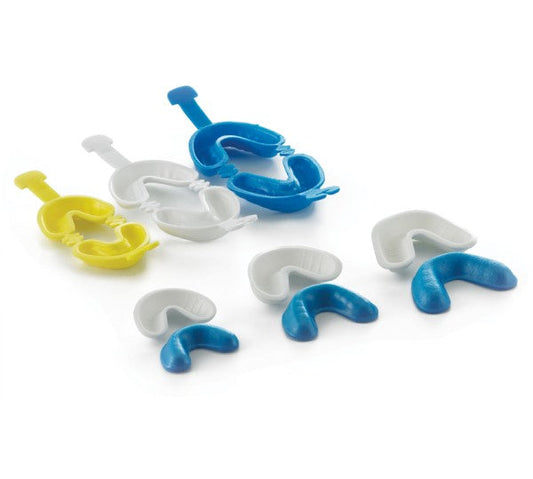 PLATEAUX SIMPLES en fluorure, paquet de 100