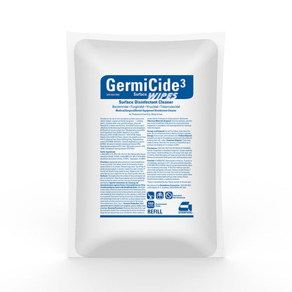 GermiCide3 | Multi-Surface Disinfectant - WIPES