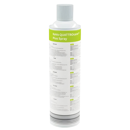 KaVo QUATTROcare PLUS Spray Lubricant 500 mL – Premium Dental Handpiece & Turbine Maintenance Oil