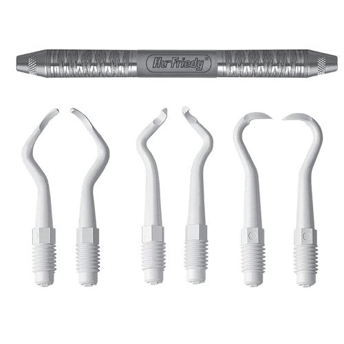 HF IMPLINTRO6 Implacare II Kit d'introduction (5 paires) #6 Sa. Acier