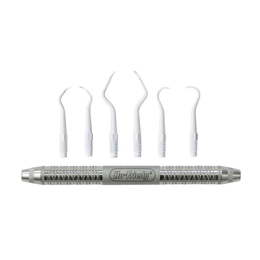 Embouts HF IMPLSORT6 Implacare II Ast'd, 12 paires avec manche, n° 290971