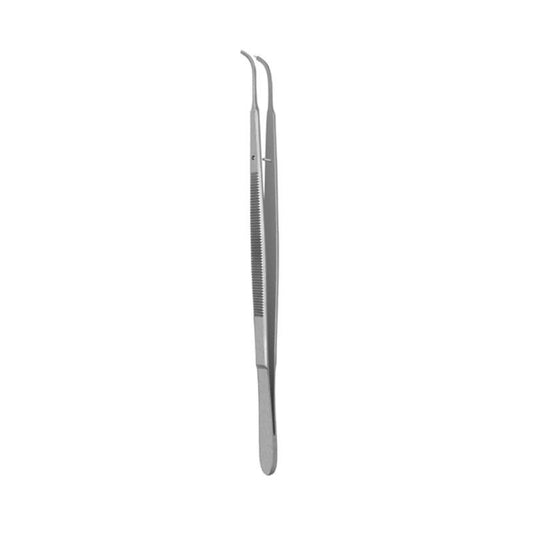 HF TPG4      Gerald 1x2 7in Tissue Pliers Curved  #119318