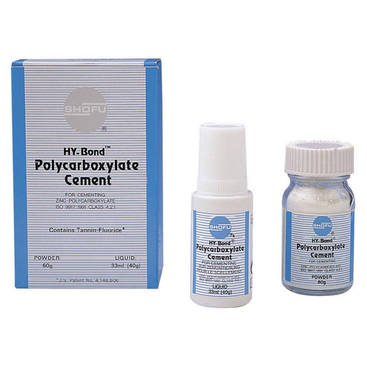 Ciment polycarboxylate SHOFU #1160 KIT HY-BOND