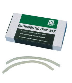 Cire pour gouttière orthodontique blanche 1/4 x 6 po (48) (Hygenic) H00827 (Coltene)