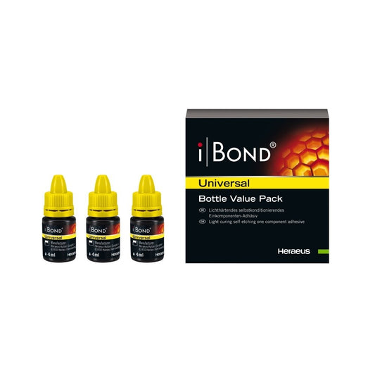 Pack économique IBOND Universal, flacon de 3 x 4 ml (Kulzer) n° 66061412