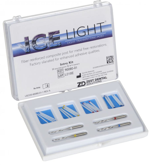 Kit d'introduction ICELIGHT Pk/20 + 4 alésoirs (Danville) #90080-01
