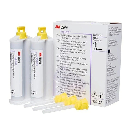 SOLVENTUM (3M) EXPRESS GARANT #7322 RB-RS Violet 4xCartouche + 20xEmbouts
