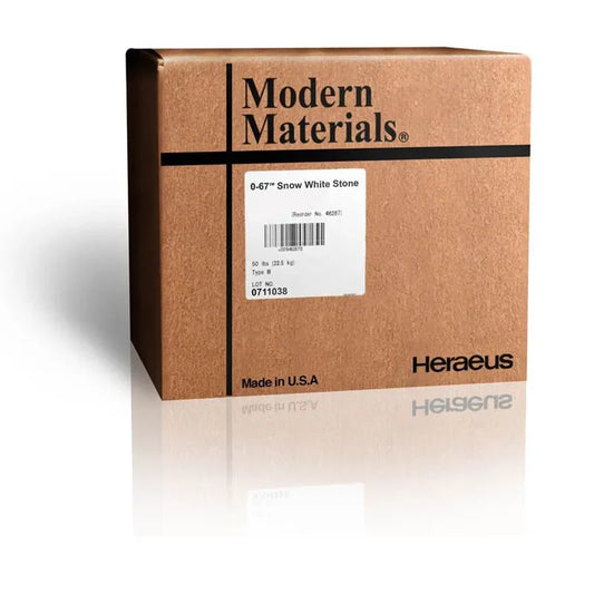 Kulzer GYPSUM O-67 PIERRE ORTHOBLIQUE BLANC NEIGE 25 lb #50046972