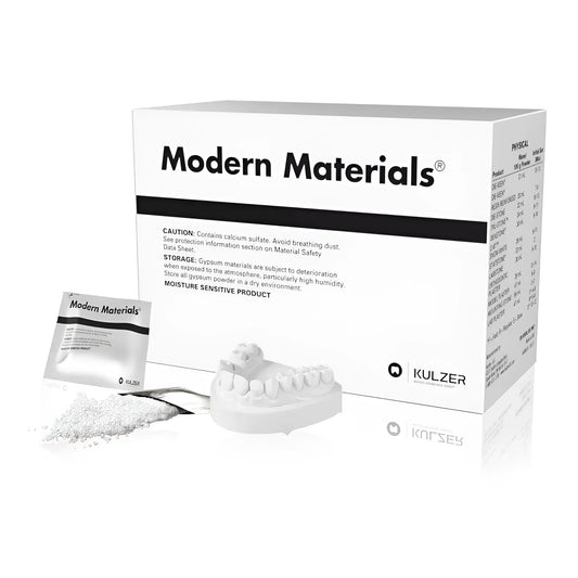 Plâtre dentaire blanc, boîte de 45 lb (Kulzer) n° 50046182