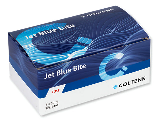 Jet Blue Bite VPS – Enregistrement des morsures (Rapide et Super rapide) 1 x 50 ml + 6 embouts (n° 6491 / n° 6493) par Coltene