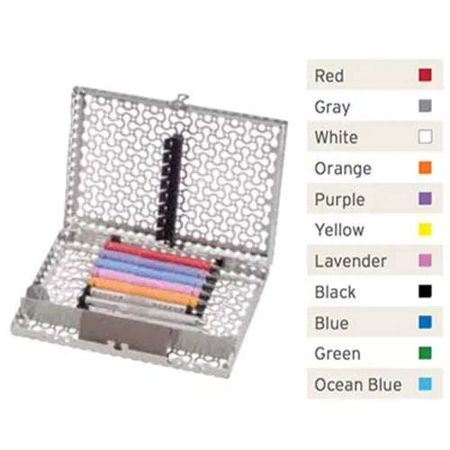 Cassette HF IMN 8 instruments série Infinity avec zone accessoires,