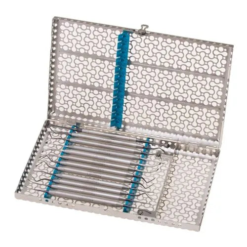 HF IM8128RAIL  Pk-3 12 Inst.Sig-Stat Cassette RAIL Blue
