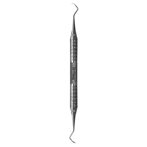 Curette HF SMTC13/146 MTC13/14 DE n° 6, manche en acier satiné n° 676764