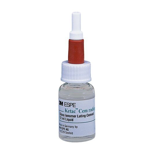 3M™ ESPE™ Ketac™ Cem Ciment de scellement permanent verre ionomère radio-opaque – Recharge liquide, 37221