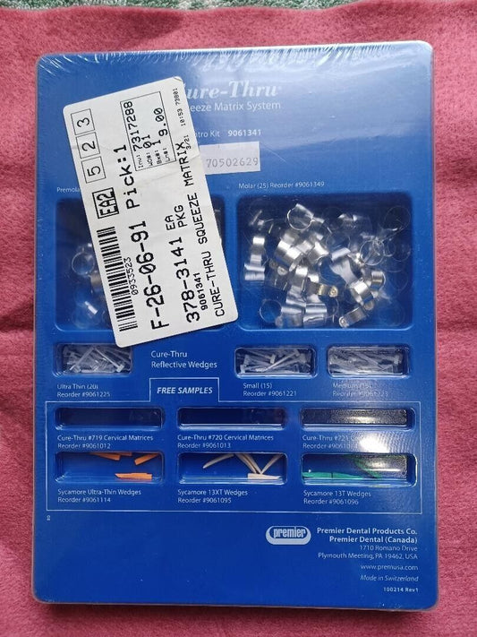 Kit d'introduction du système CURE THRU SQUEEZE MATRIX 9061341