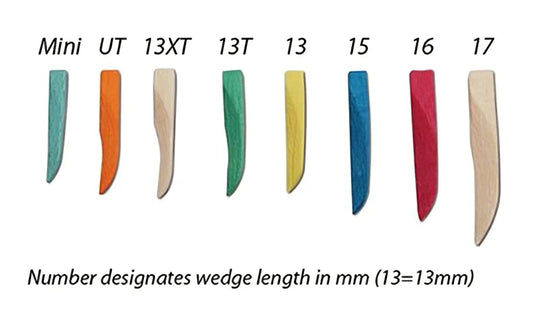 WEDGES Sycamore par PREMIER - Tailles et couleurs assorties