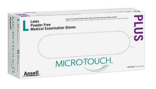 MICRO-TOUCH PLUS *Bx 150* (P.F) Latex Cream