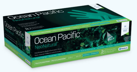 Ocean Pacific® NeoNatural Polychloroprene Medical Examination Gloves