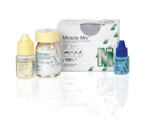 Kit GC Miracle Mix – 15 g de poudre, 10 g de liquide, 17 g d'alliage n° 000239
