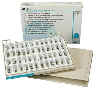 CROWN KIT #ND-96 96 S.Steel Primary Molar Kit #ND-96