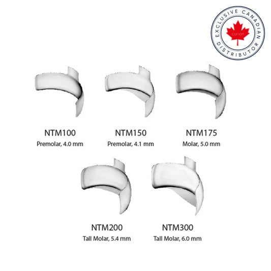 Bandes matricielles à contour complet NiTin™