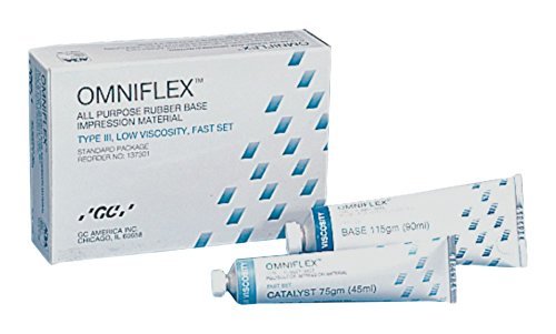 OMNIFLEX FS 90 ml B. 45 ml C. Adhésif et tampon (GC) n° 137301