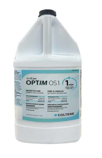 Désinfectant OPTIM OS1 prêt à l'emploi, bouteille de 3,78 L n° OS1CA-1X1 (COLTENE/SciCan)