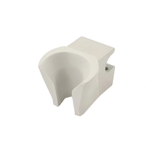 DCI 5965 Standard Gray Holder Assembly – Dental Handpiece / Syringe / Evacuator Mount (½″ Bar-Mounted)