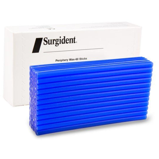 Cire périphérique, boîte de 60 bâtonnets bleus #50092189 (Kulzer)