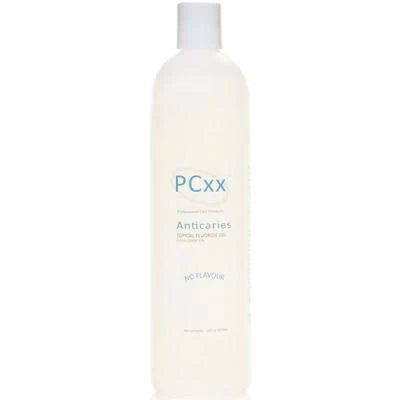 PCxx ANTICARIES GEL 0.5% Fl ion, Neutral pH Fl gel, No- Flavor (500ml) #FL-500-N-NF