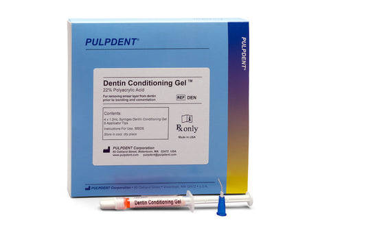 CODITIONNEMENT DENTINE #DEN 4x1,2 ml Syr+8 Embouts 22% (Pulpdent)