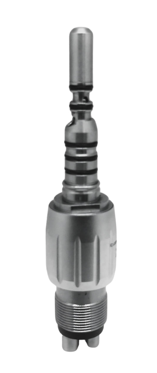 FLIGHT #QC-165K Flight Kavo Quick Disconnect E-Generator Fiber Optic Coupler - 4 hole Connector -Suitable for Kavo High Speed Handpieces